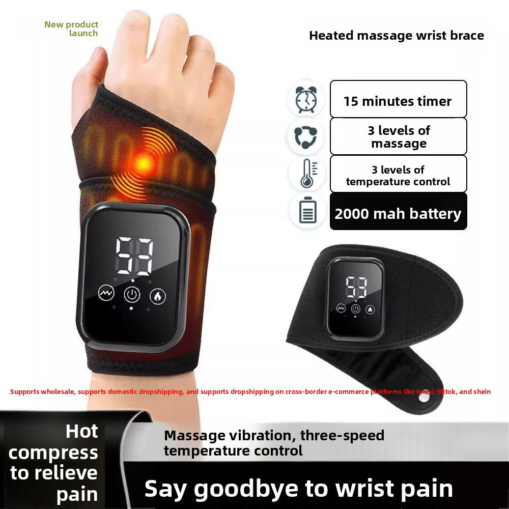 Rechargeable Heating Wrist Massager