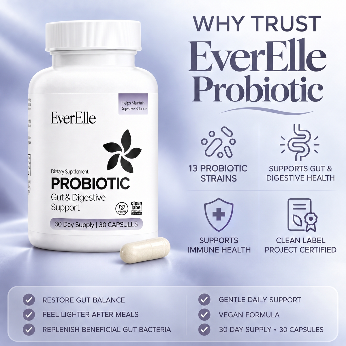 Probiotic - Gut and Digestive Support